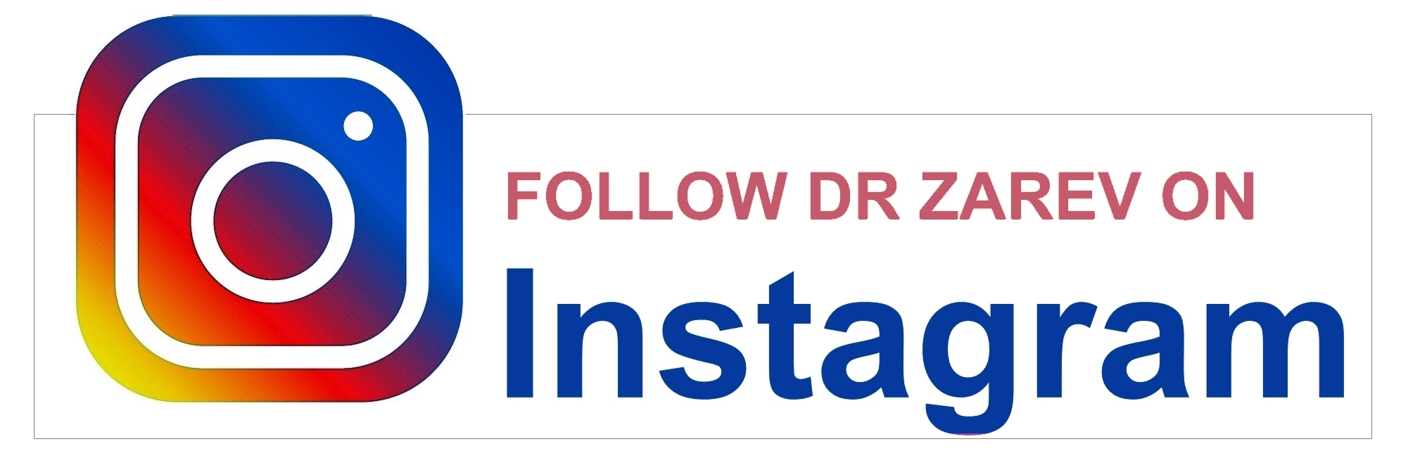 Instagram dr. Zarev